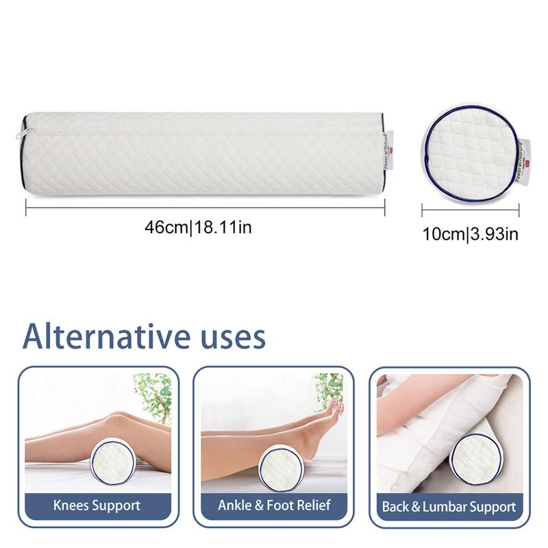 Cột Bông Mút Gối Hình Trụ Ghế Sofa Đệm Lưng Chân Eo Cổ Gối Cổ Tử Cung Dài Giường Ngủ Chỉnh Hình Gối