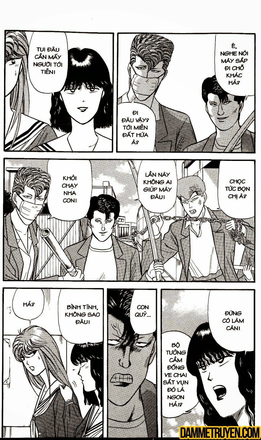 kyou kara ore wa - cặp bài trùng chapter 347 5