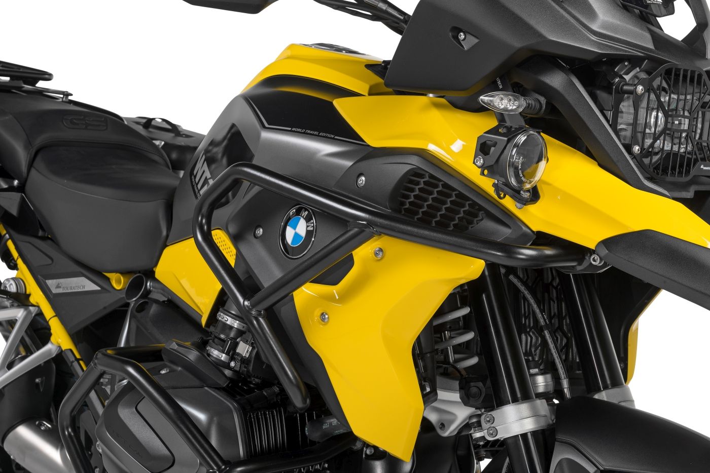 Khung bảo vệ phía trên thép không rỉ BMW R1250GS, màu Đen