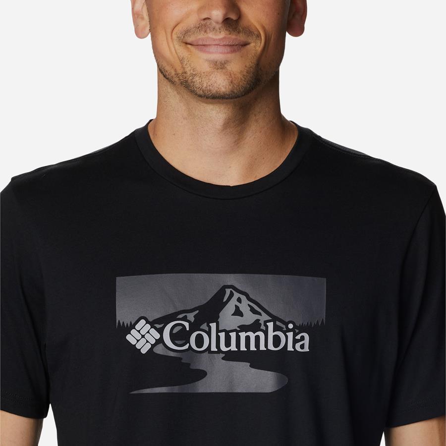 Áo thun ngắn tay thể thao nam Columbia Path Lake Graphic Ii - 1934812015
