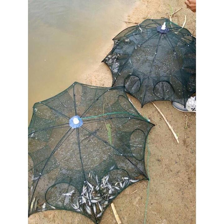 Combo 3 Lồng Ô Bẫy Cá Lồng Bát Quái, Lưới Đánh Cá Lồng Bẫy Cá 8 Cửa 12 Cửa