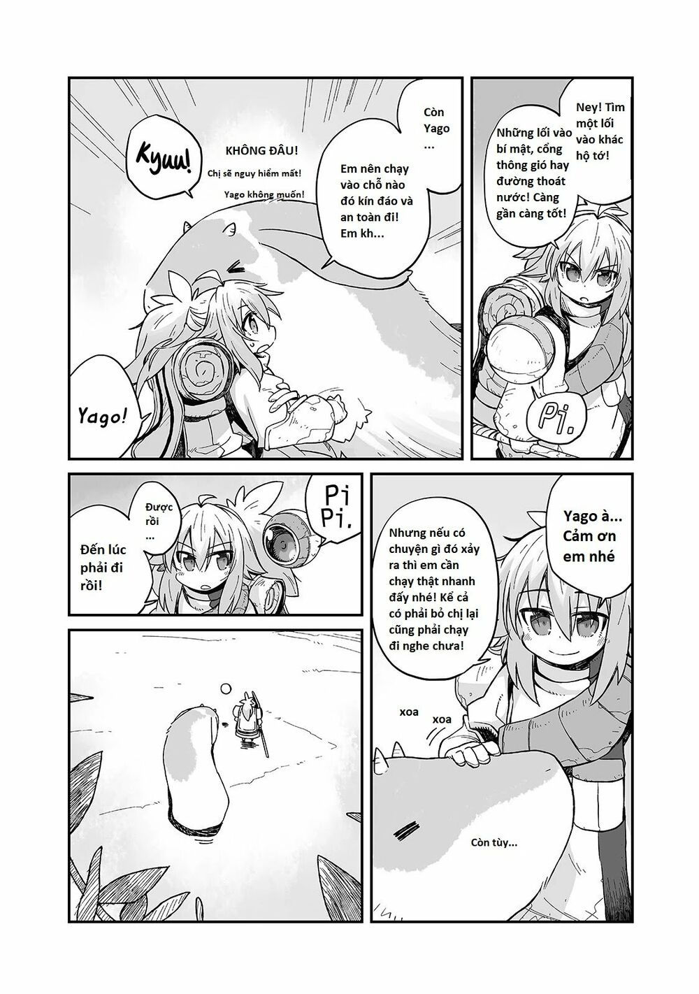 ngay cả khi hậu tận thế, thật hạnh phúc vẫn còn được sống... chapter 6 20