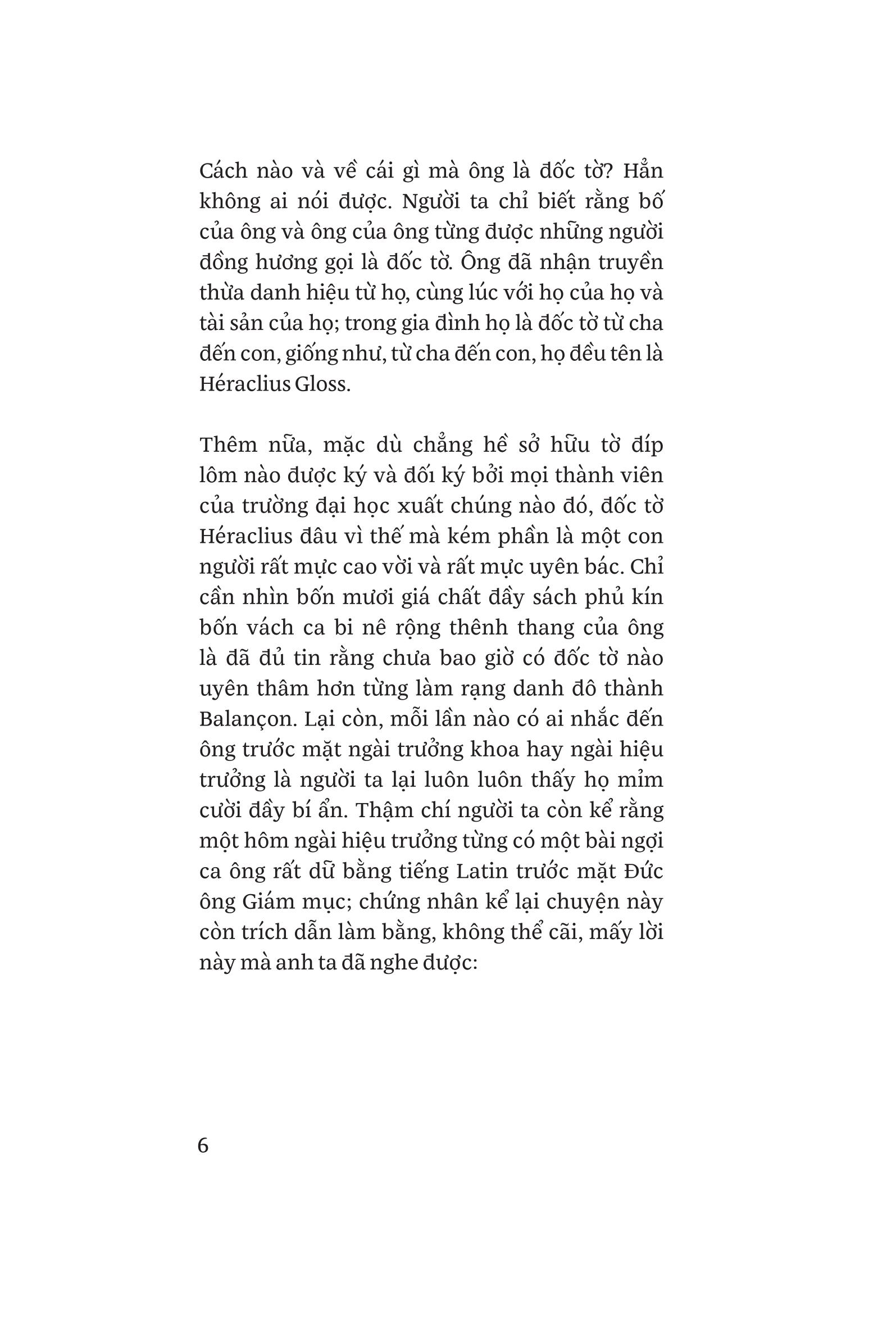 Đốc tờ Héraclius Gloss  - Guy de Maupassant