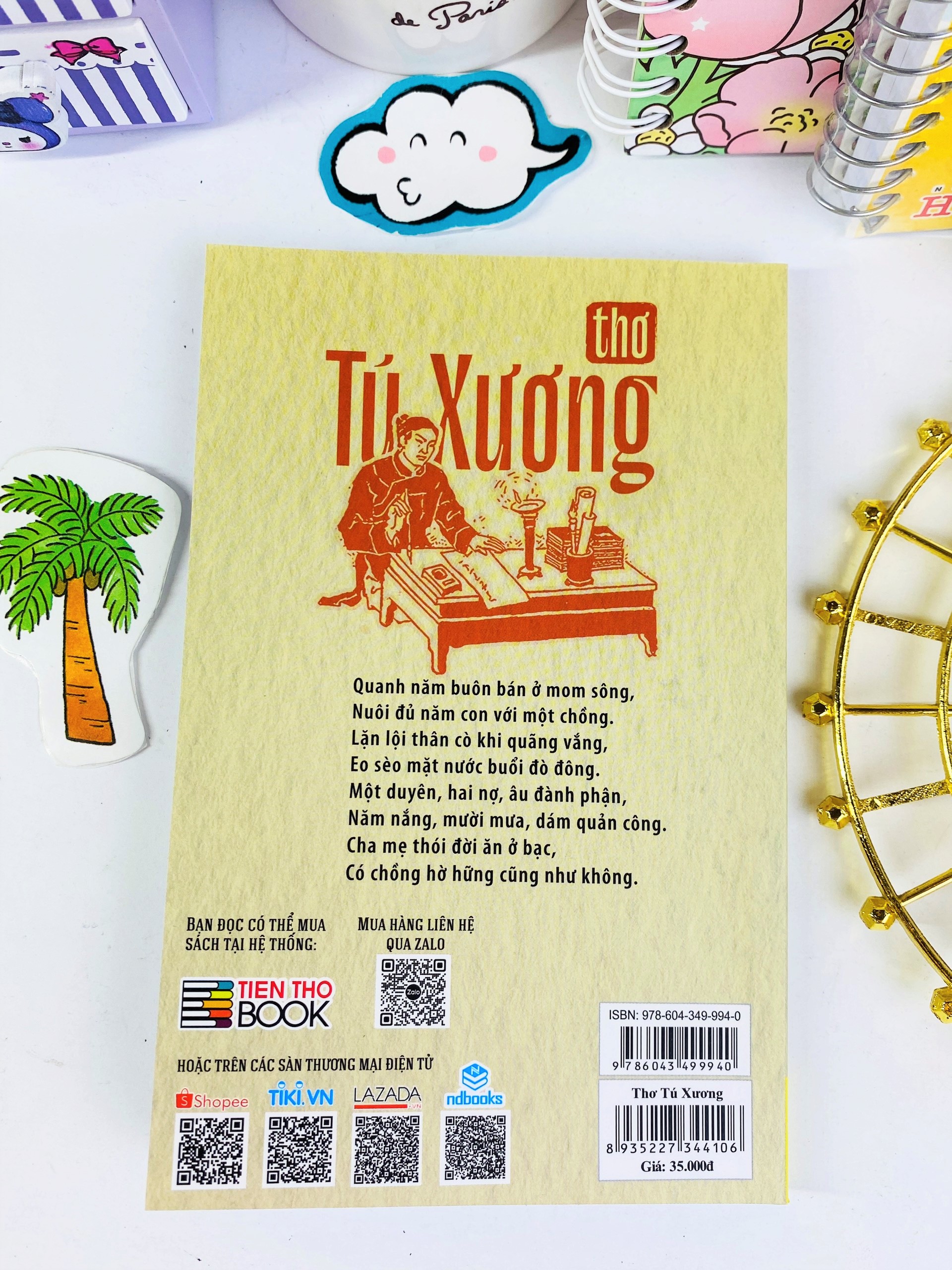 Sách - Thơ Tú Xương - ndbooks
