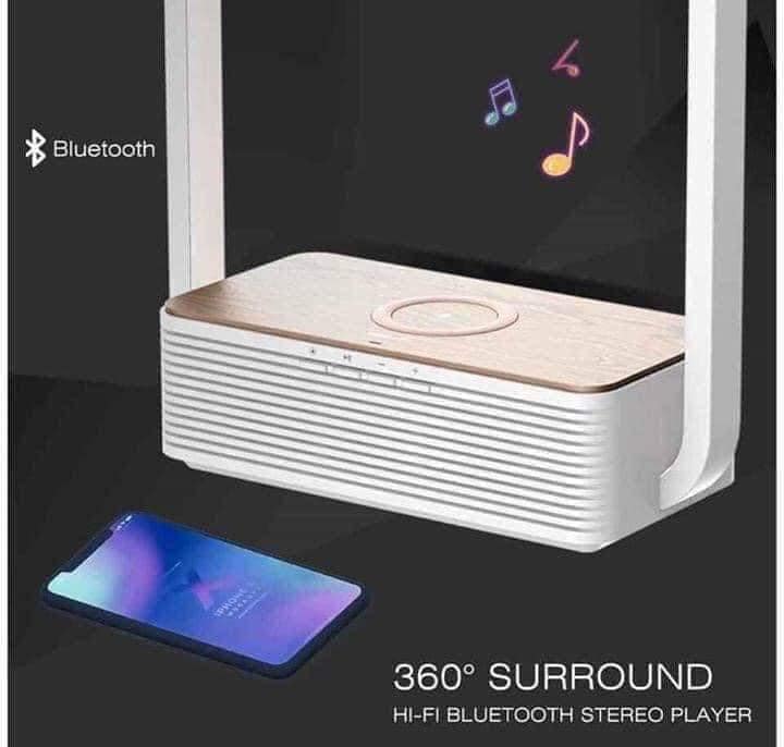  Đèn Wilit A15B Bluetooth kiêm loa và sạc không dây hàng Chính Hãng