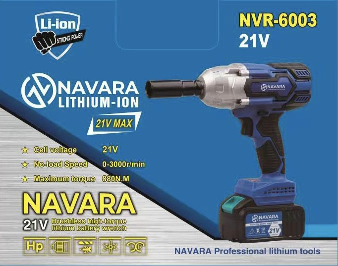 MÁY SIẾT BULONG CAO CẤP NAVARA MỞ ỐC 34mm BẢO HÀNH 24 THÁNG CHÍNH HÃNG