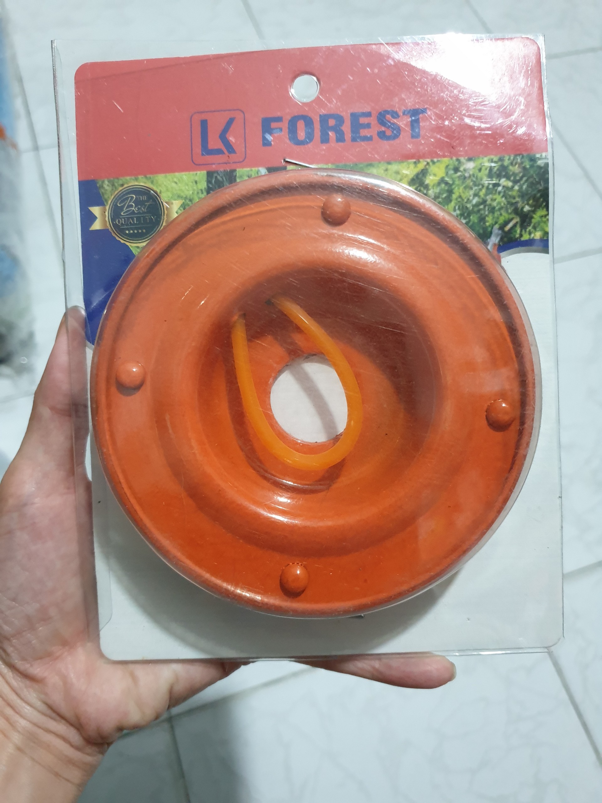 ( FOREST) Ổ CƯỚC ( BÁT CƯỚC) CẮT CỎ 4 CHẤU CÓ ỐNG LĂN CẢI TIẾN