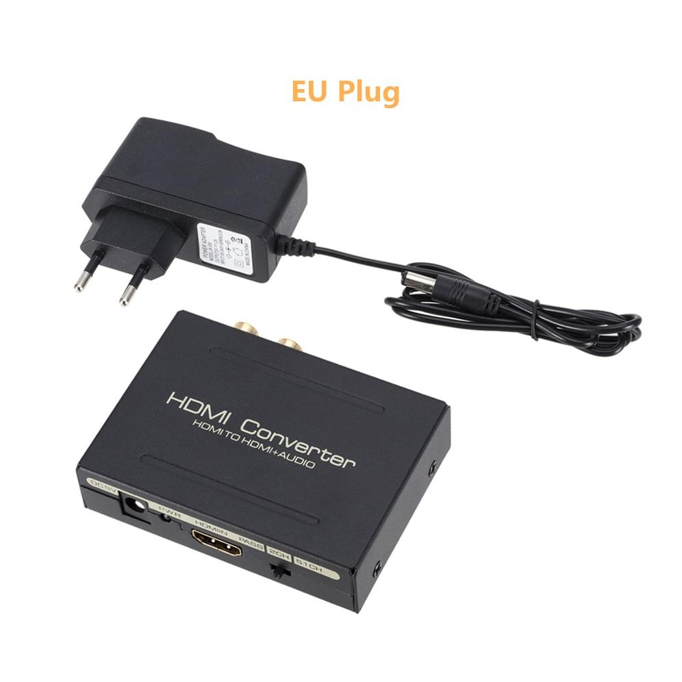 Bộ Chuyển Đổi Âm Thanh Hdmi-Compatible 5.1ch 2.0ch Toslink Spdif + L / R