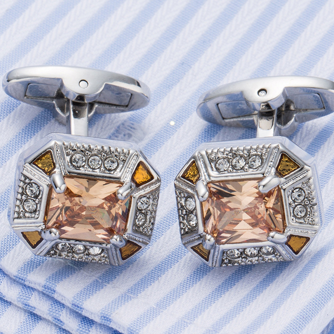 Bộ Khuy Măng Sét - Cufflink Hàng Cao Cấp QT1379