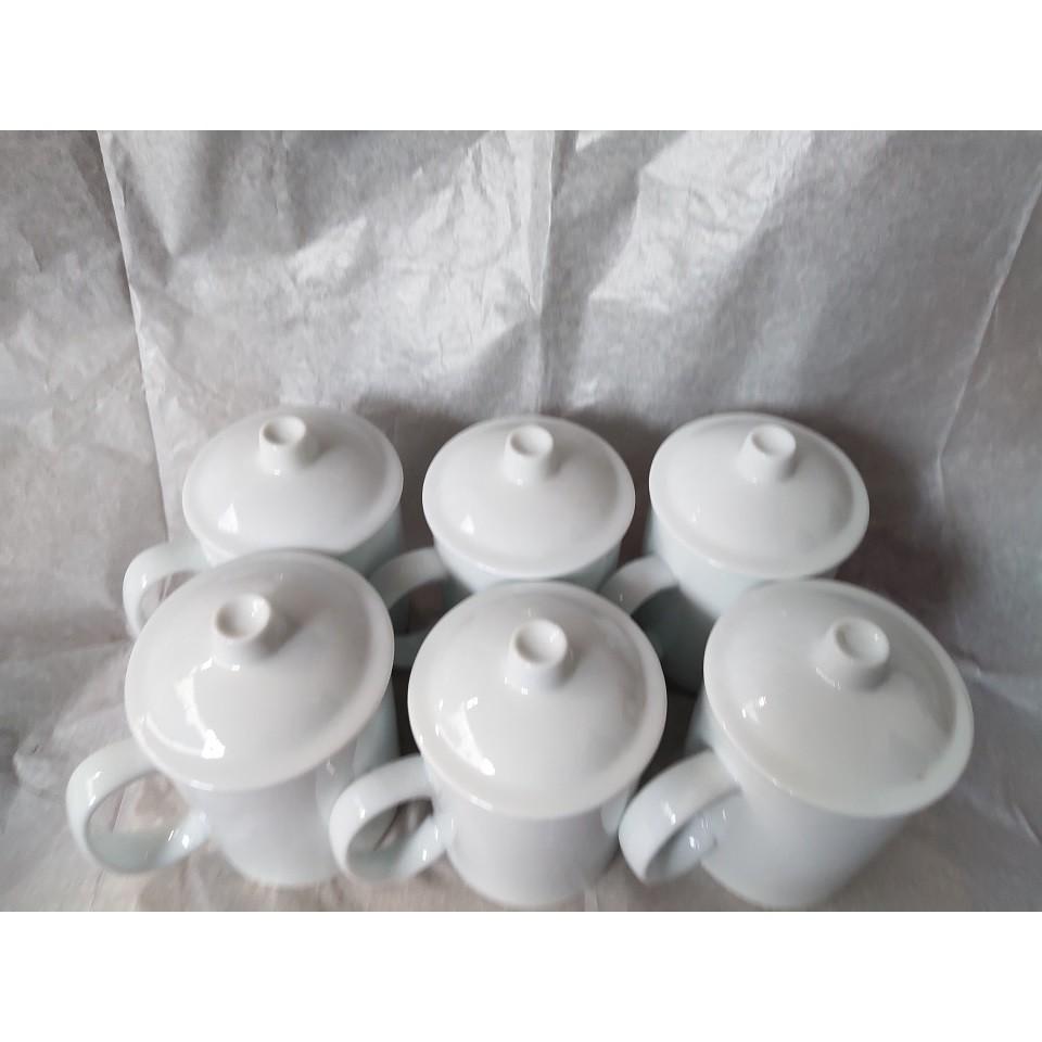 Combo 6 cốc siêu trắng 330 ml
