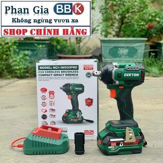 Máy Siết Bulong 550nm DEKTON M21-IW550PRO- Lực siết lớn_ Hàng chính hãƞg