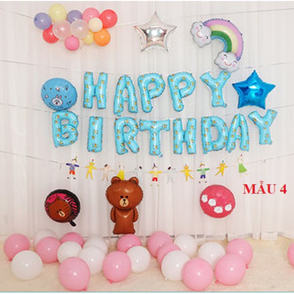Set Bong Bóng Trang Trí Sinh Nhật