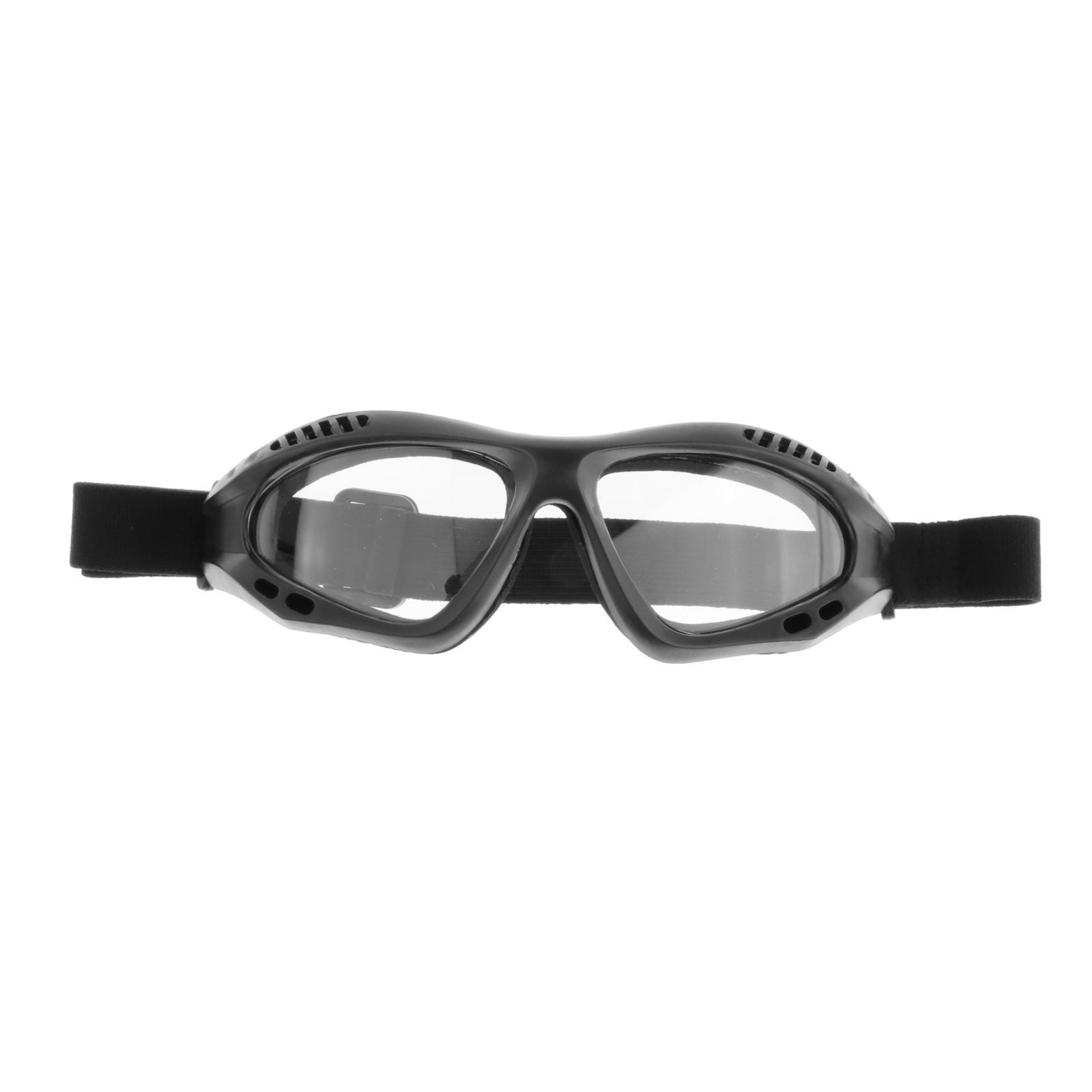 Tactical Safety Goggles, Anti Fog Military Glasses with Adjustable Strap for Riding Shooting Hunting Cycling