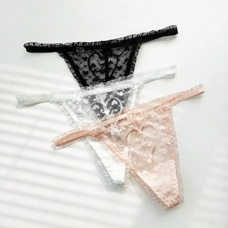 Quần Lót Ren Trái Tim Gợi Cảm - B.Lingerie