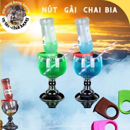 10 Kẹp bia úp ngược ( đủ màu )