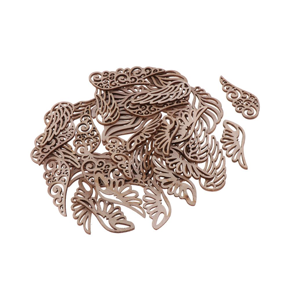50 Cái Trống Rỗng Gỗ Chỉnh Trang Chưa Hoàn Thành Gỗ