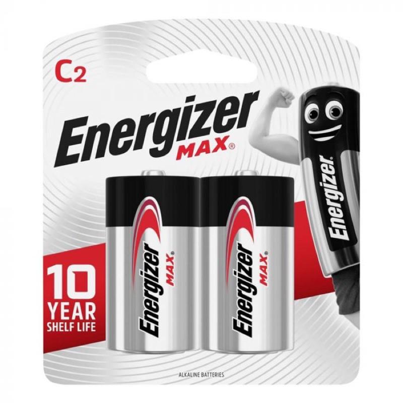 Pin Trung C Energizer max alkaline E93 BP2-LR14 Max Power ( vỉ 2 viên )- Hàng DKSH Việt Nam