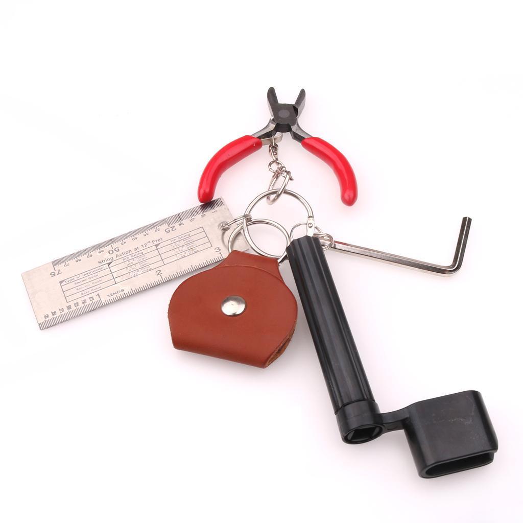 Guitar Care Luthier Tool Repairing Maintenance Cleaning Kit Set For Musical