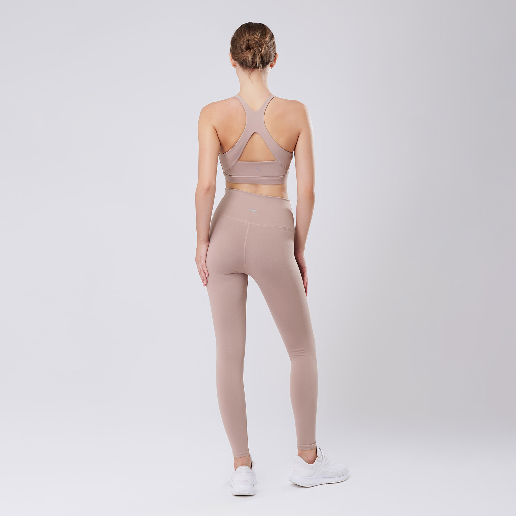 Set đồ tập Yoga Luxury Hibi Sports H138 - Áo Bra khoét lưng tam giác - Kèm mút nâng ngực