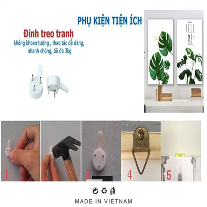 Tranh treo tường Sơn Thủy Hữu Tình ST 341 /Gỗ MDF cao cấp phủ kim sa/ Chống ẩm mốc, mối mọt/Bo viền góc tròn