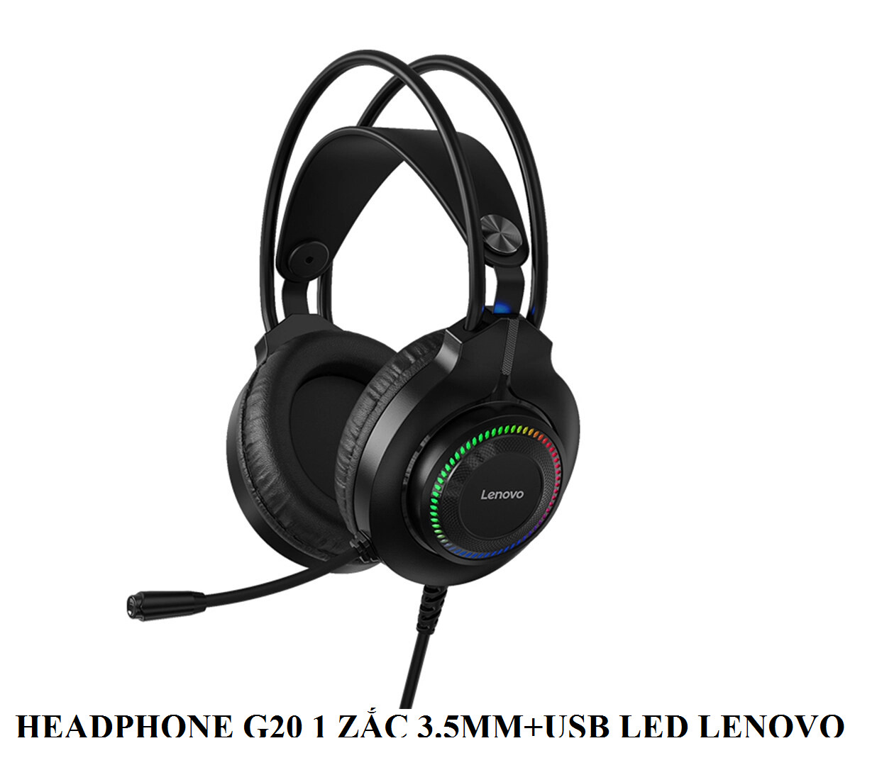 HEADPHONE G20 3.5MM + USB - hàng chính hãng