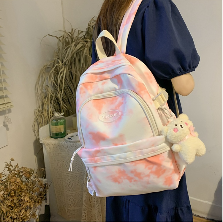 Balo thời trang nữ đẹp độc Galaxy cỡ lớn cho học sinh - Cặp sách vải oxford chống nước nhiều ngăn rộng giá rẻ
