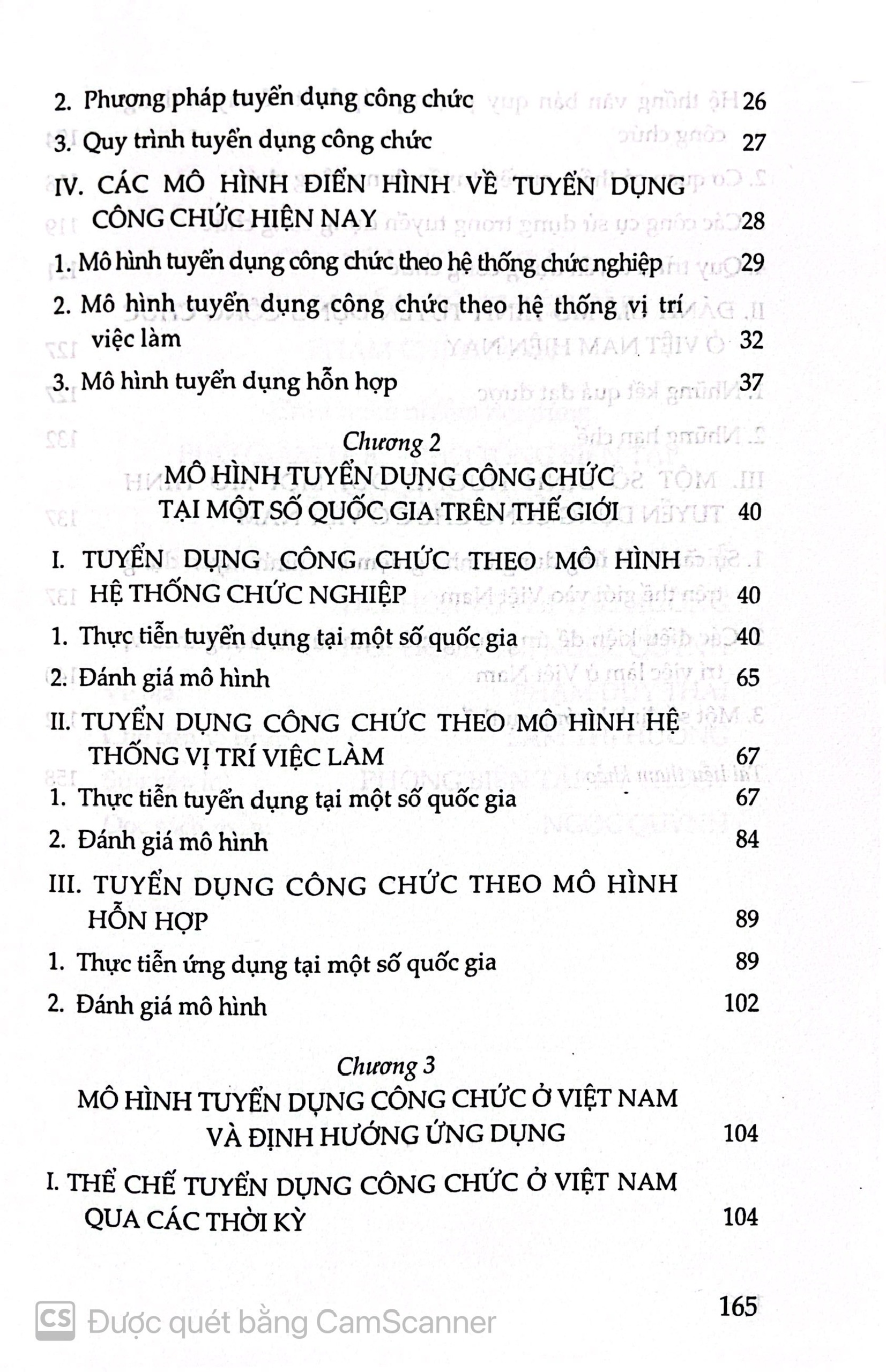 Các mô hình tuyển dụng công chức trên thế giới và định hướng ứng dụng cho Việt Nam