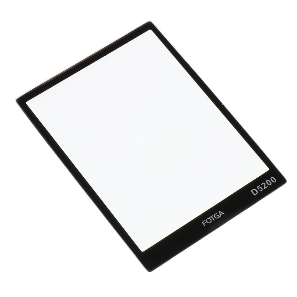 8H Tempered Glass LCD Screen Protector Film for D5200 Digital Camera