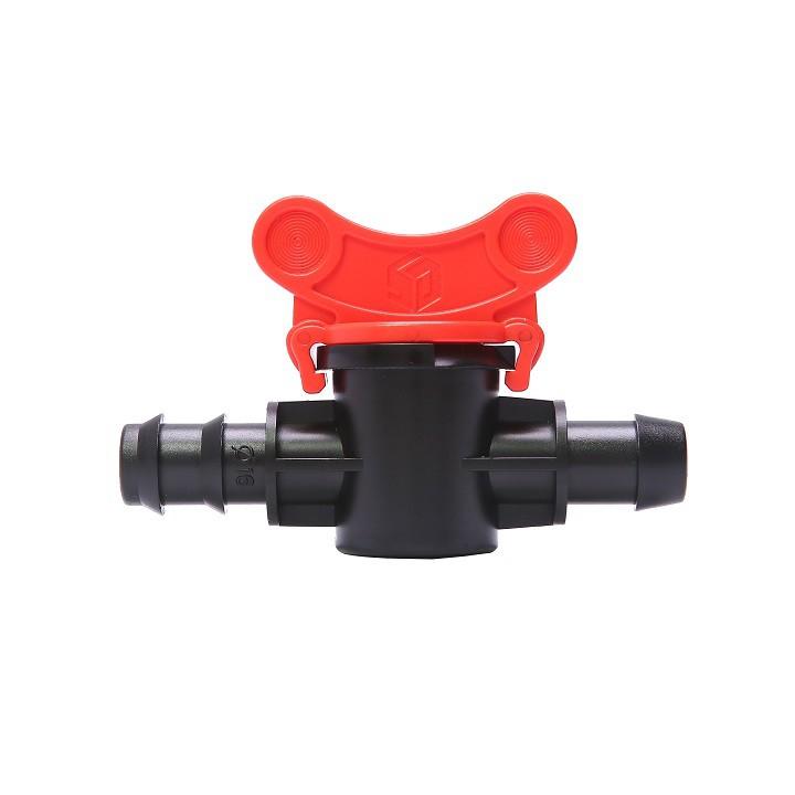 Combo 10 Van khởi thủy ống LDPE 16mm dùng trong hệ thống tưới - khởi thủy có van kèm roăng cao su