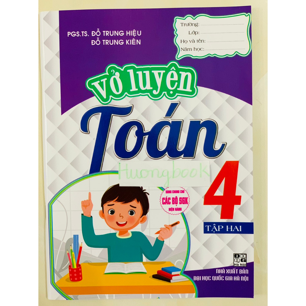 Sách - Combo Vở Luyện Toán 4 - Tập 1 + 2