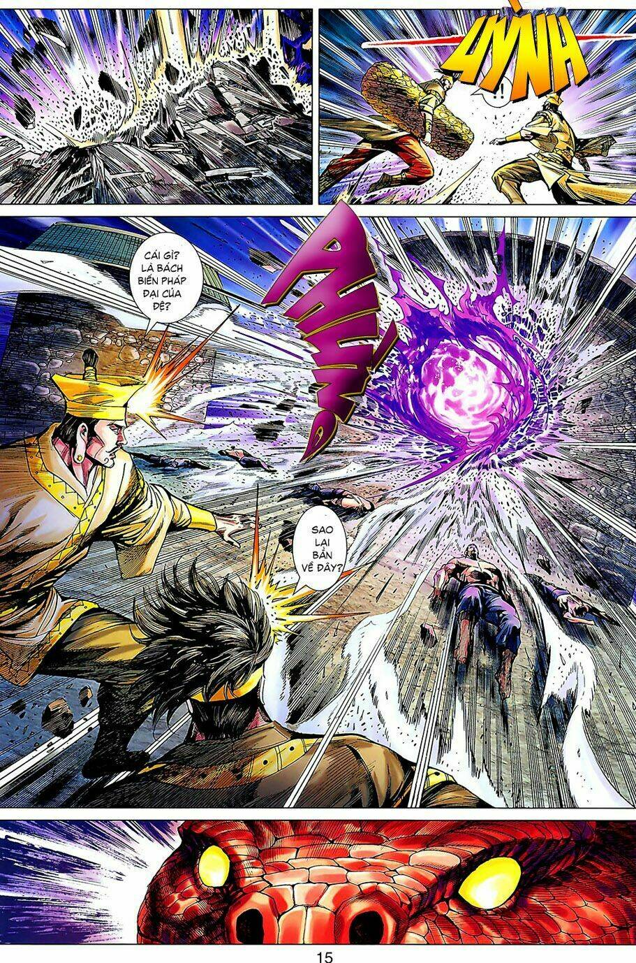 thiên tử truyền kỳ 7 - tam quốc kiêu hoàng chapter 10 15