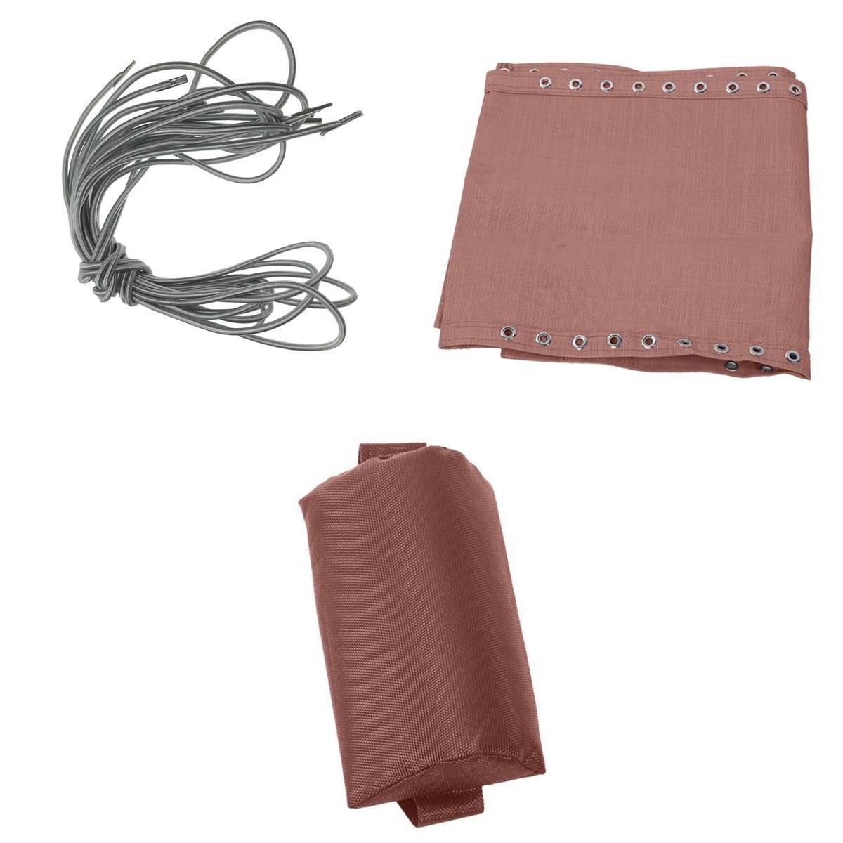 Brown Replacement Cloth with Headrest Pillow & Lace for Non Gravity Chairs