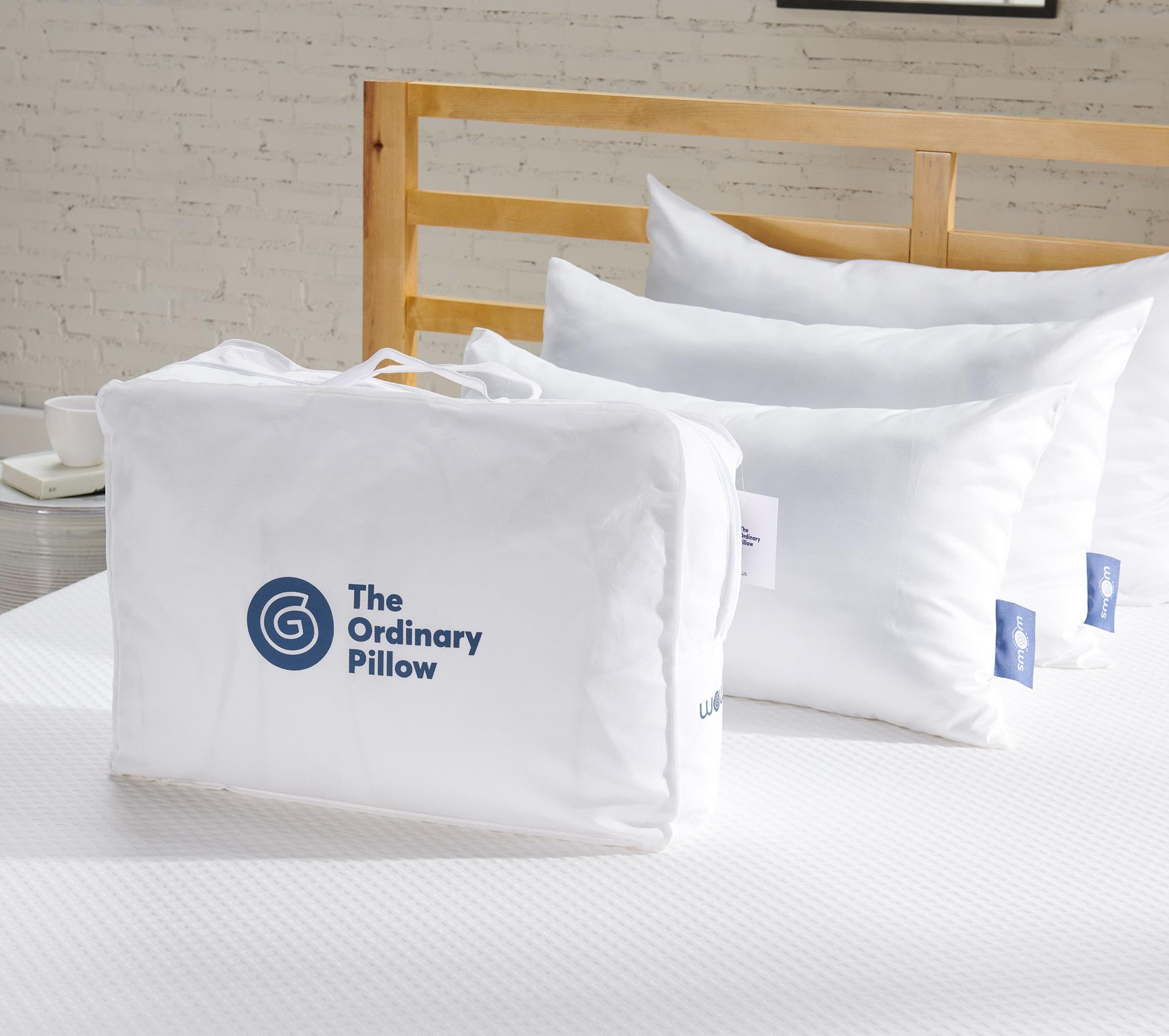 Gối nằm WOWS The Ordinary Pillow Micro Fiber 70x40cm 75x45cm 80x50cm, 1 cái