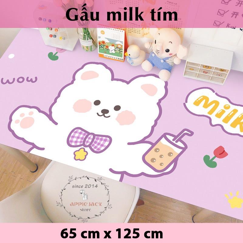 Miếng dán bàn học tiện ích chống thấm nước 65 x 125 cm - mẫu cho bé gái và bé trai mới nhất