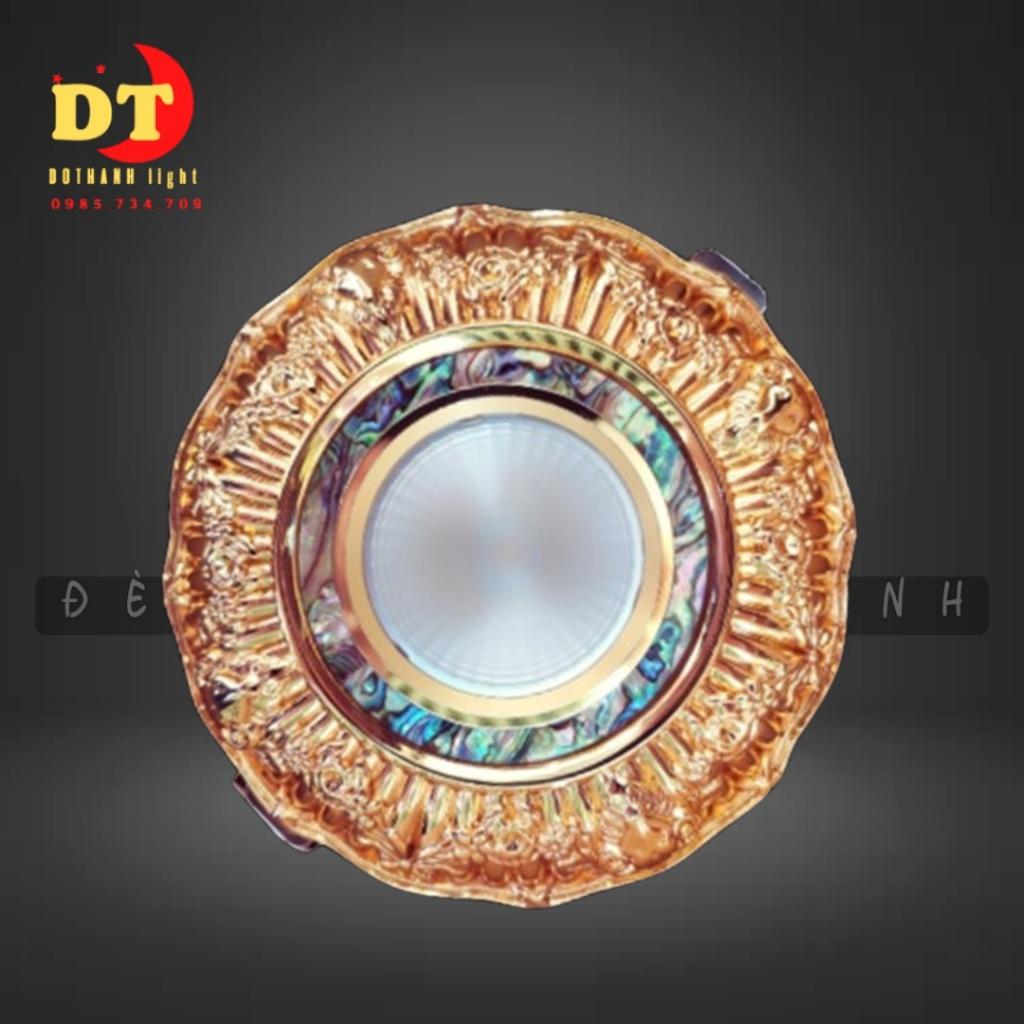 Đèn âm trần đồng cao cấp phong cách bắc âu HTLQ at