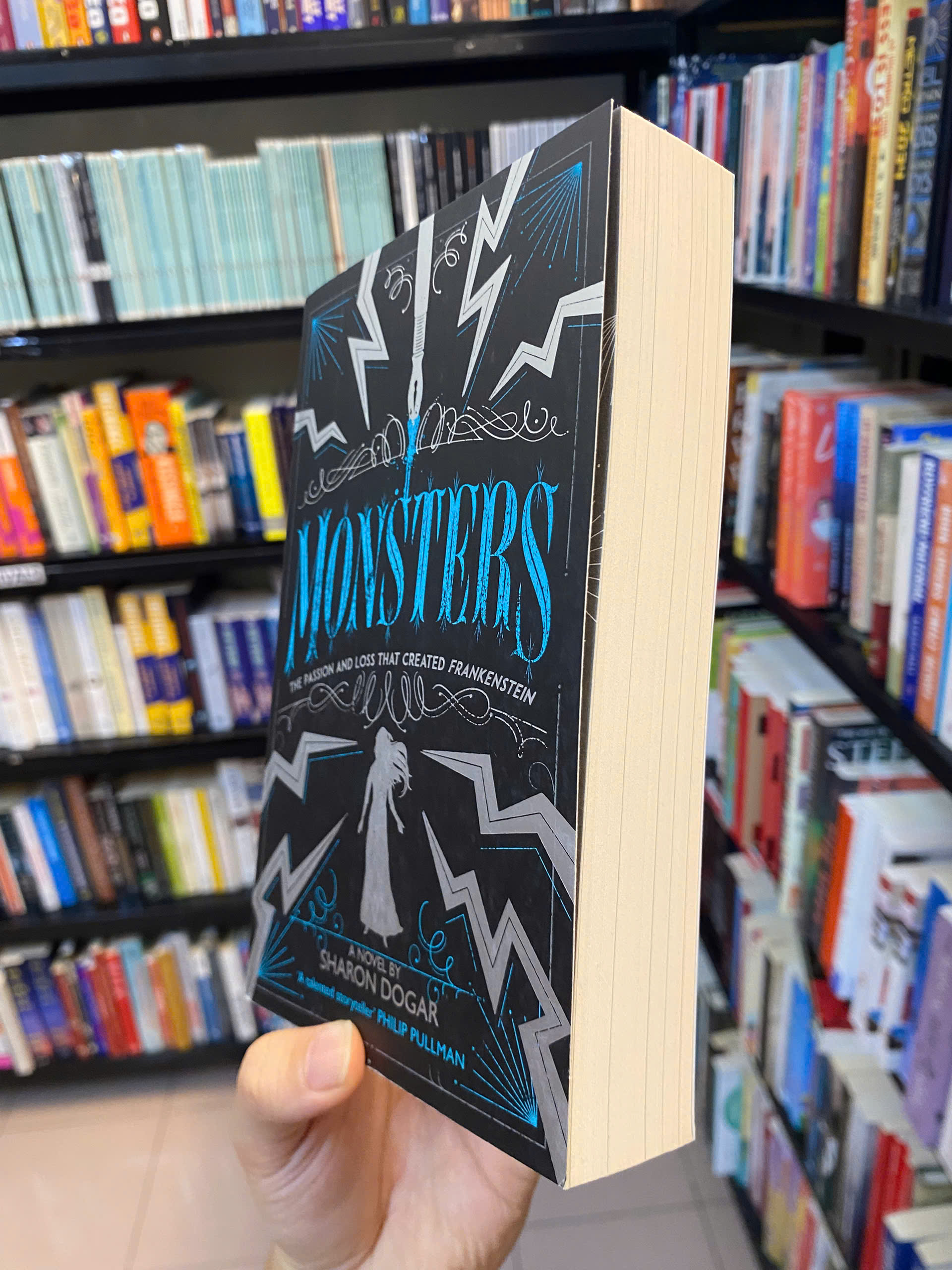 Sách - Monsters: The Passion and Loss that Created Frankenstein by Sharon Dogar - English Novel / Ngoại văn Nhập khẩu