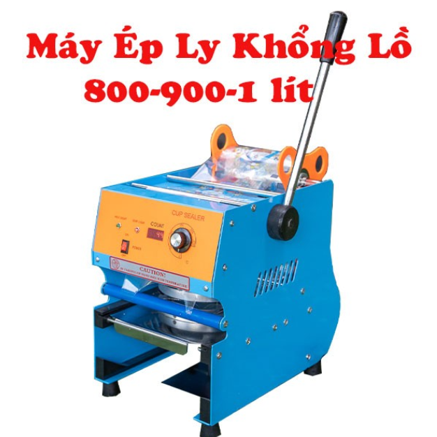 Máy Dập Ly Thủ Công - Máy Ép Miệng Ly 1000ml