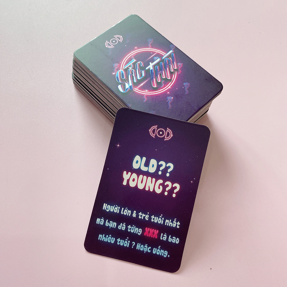 Bộ Bài Xõa Sắc Thái 2024 60 Lá Drinking Game Hot Trend Không Thể Thiếu Trong Mọi Tiệc Tùng Ăn Nhậu