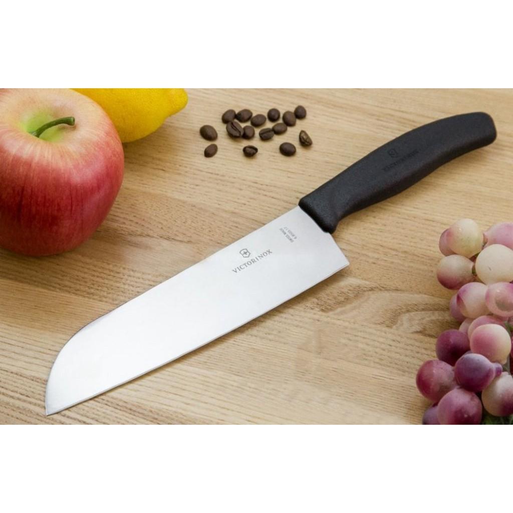 Dao bếp Victorinox Santoku Knife màu đen ( 17cm) 6.8503.17B