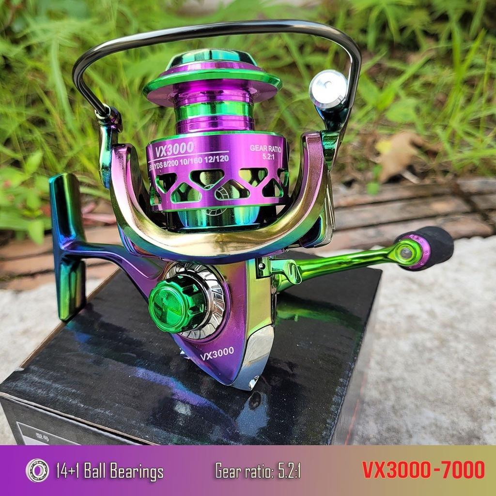 Máy câu cá Titan - máy câu lure kim loại cối vừa VX 3000 AnhNamFishing