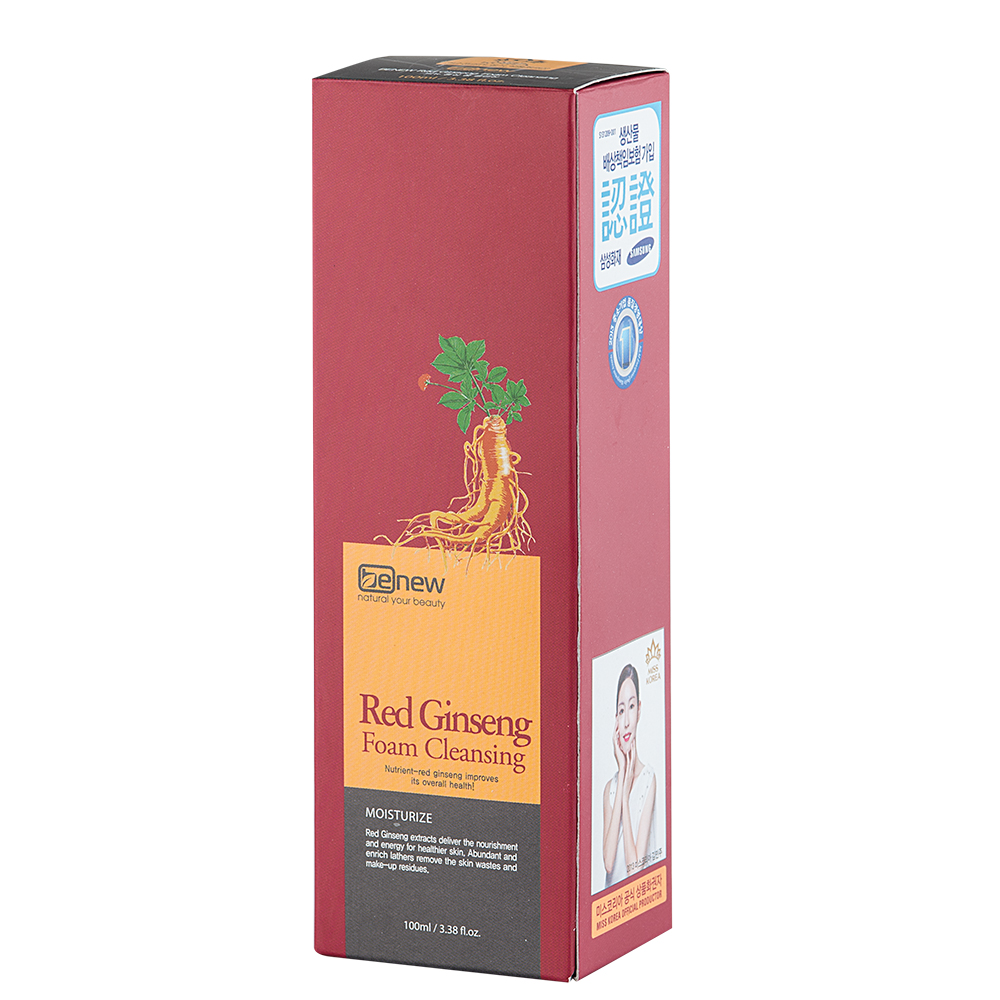 Sữa rửa mặt Benew Red Ginseng Foam Cleansing Hàn Quốc 100ml