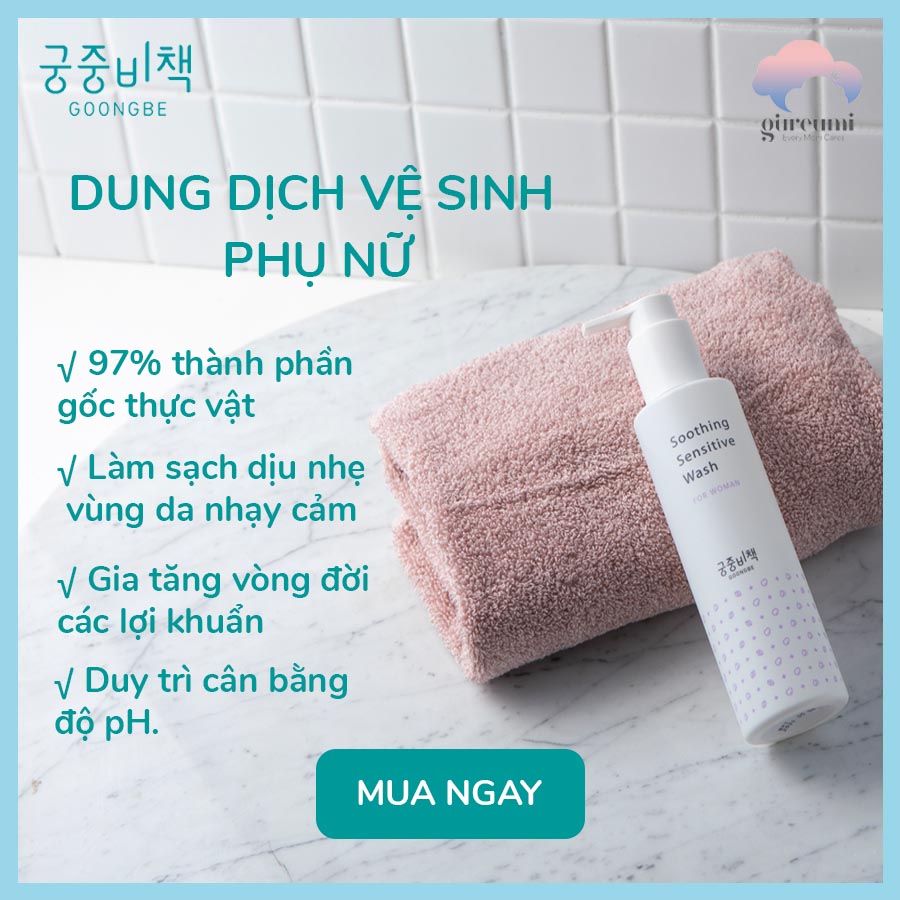 Dung dịch vệ sinh phụ nữ Hàn Quốc Goongbe 200ml