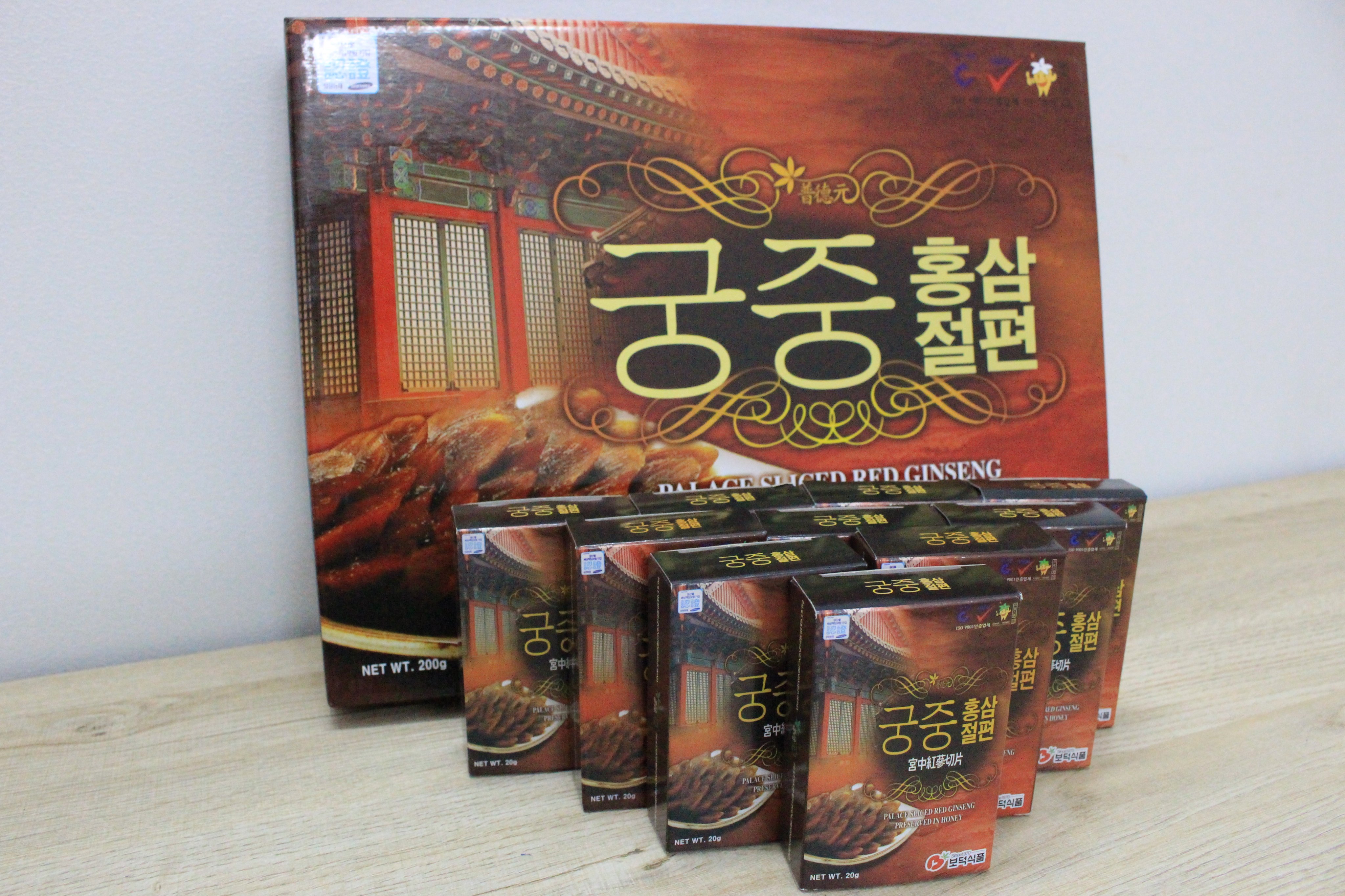 Sante365 - Thực Phẩm Bảo Vệ Sức Khỏe Hồng Sâm Thái Lát Tẩm Mật Ong 20g