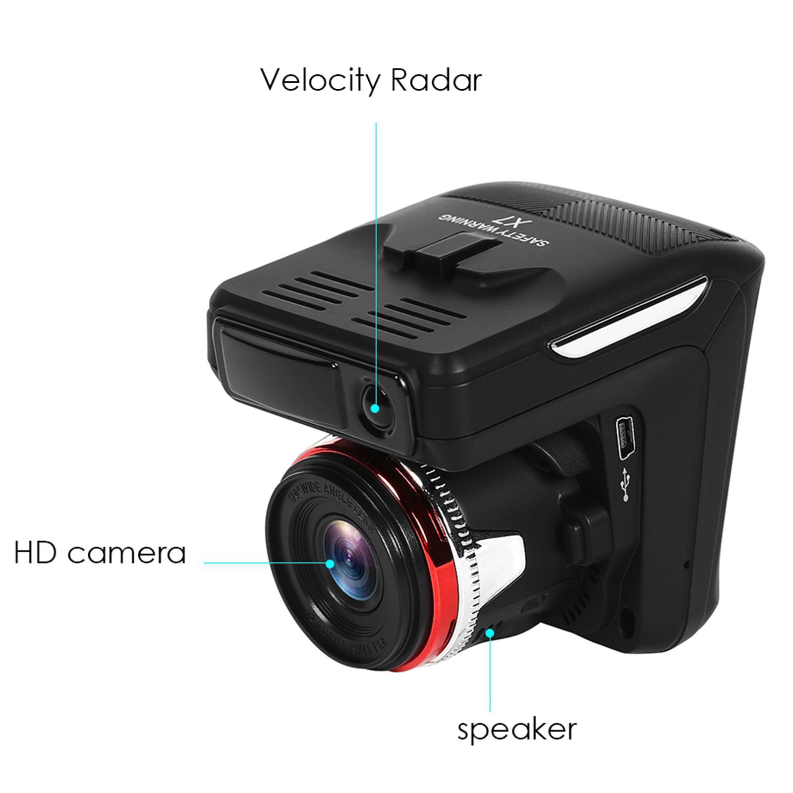 Mini FHD 1080P Car Vehicle DVR Camera Recorder Speed Detector Dash Cam