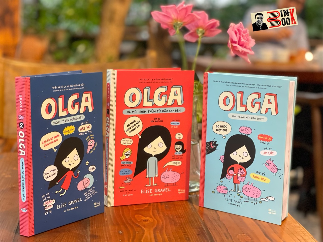 (Combo trọn bộ 3 tập) [bìa cứng, minh họa in màu] OLGA - Elise Grav – Crabit Kidbooks