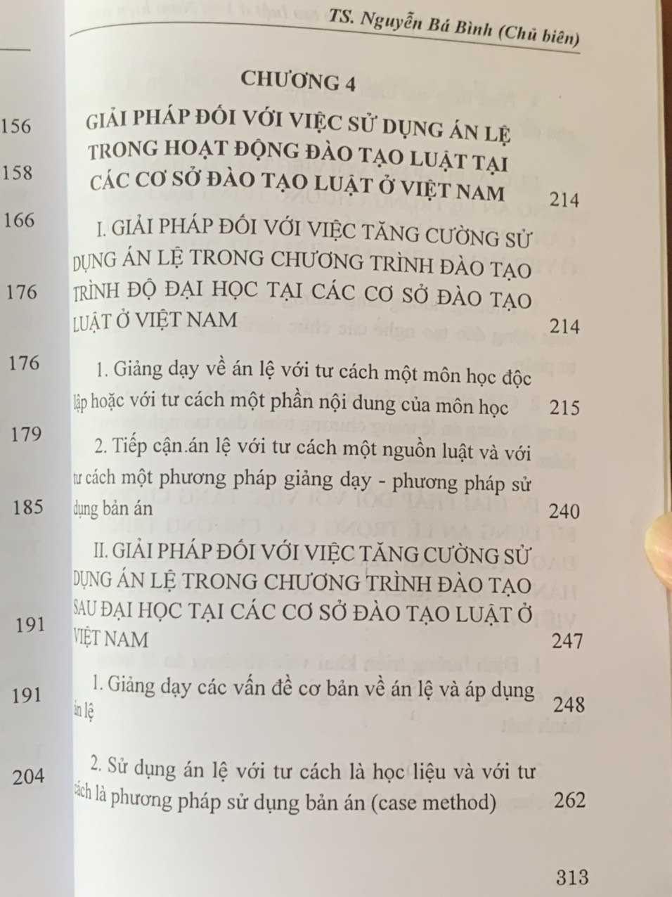 Án lệ và sử dụng án lệ trong đào tạo luật ở Việt Nam hiện nay