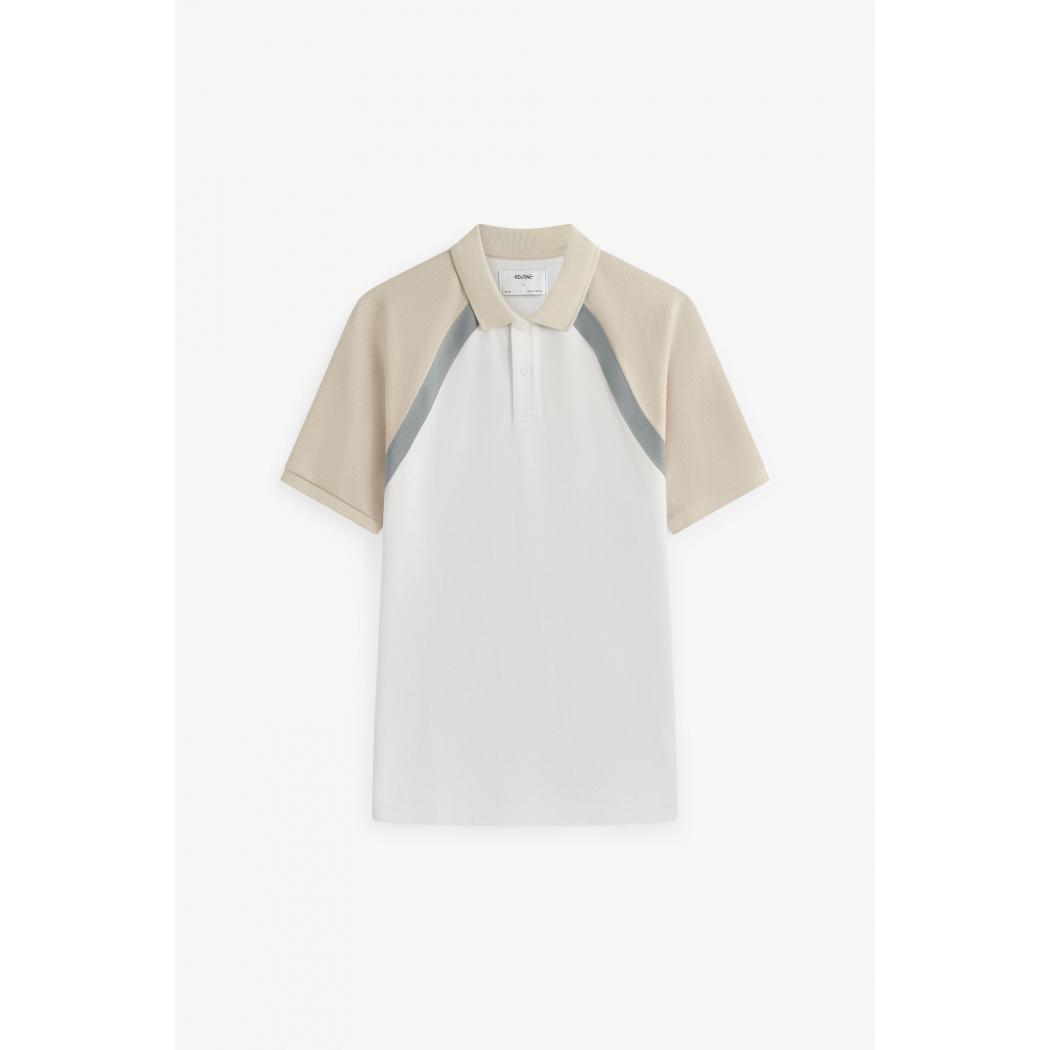 Áo Polo Nam Tay Bo Raglan Phối Màu Form Fitted - 10F21POL022R1 | LASTORE MENSWEAR