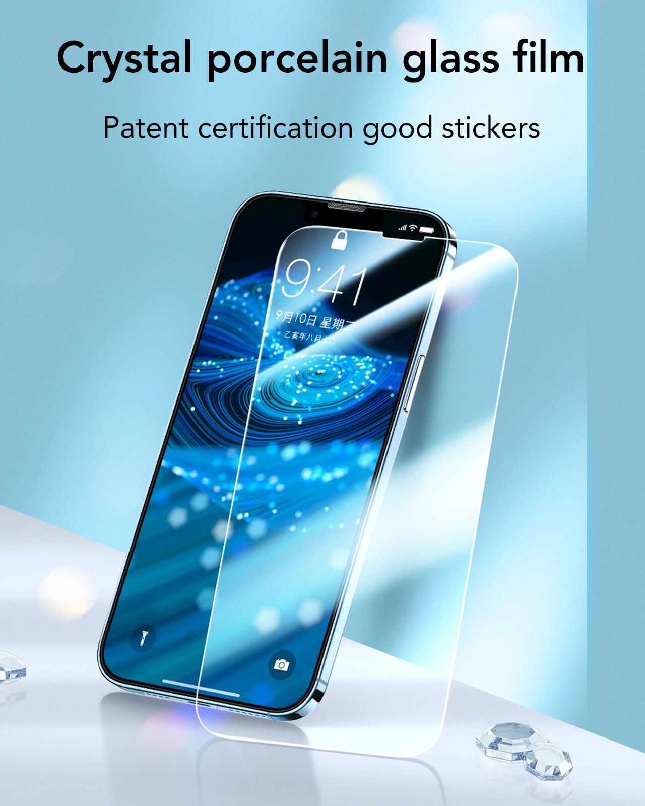 Miếng Dán Cường Lực ESR Armorite Dành Cho iPhone 13ProMax/13Pro/13,Bảo Vệ Toàn Diện-Hàng Chính Hãng