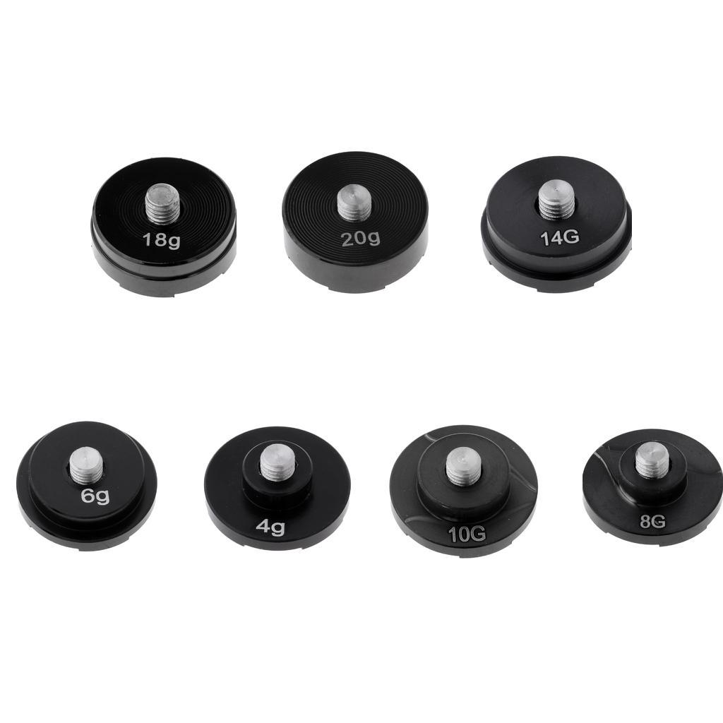 8x Aluminum Alloy Golf Weight with Screw 30 Driver Head Clubs - 13 Different Golf Weights Available