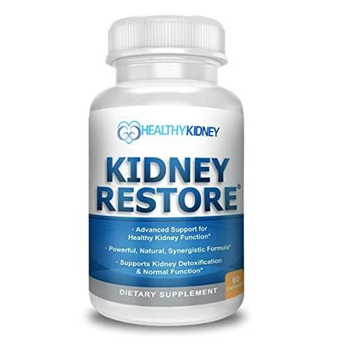 Natural Kidney Cleanse to Support Kidney Function and Detox, Advanced Formula Can Help Boost Kidney Health, Daily Health Supplement Pills for Poor Kidneys, Kidney Flushing, 60 Capsules
